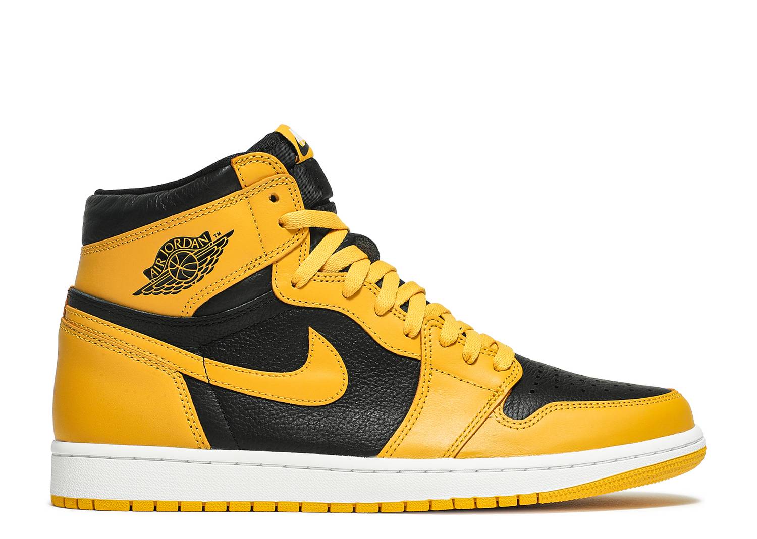 Jordan 1s yellow hot sale and black