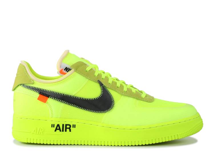 Off-White X Air Force 1 Low "VOLT"