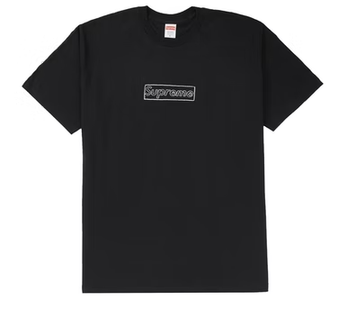 Supreme KAWS Chalk Logo Tee