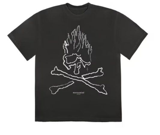 Travis Scott Cactus Jack For Mastermind Skull T-shirt