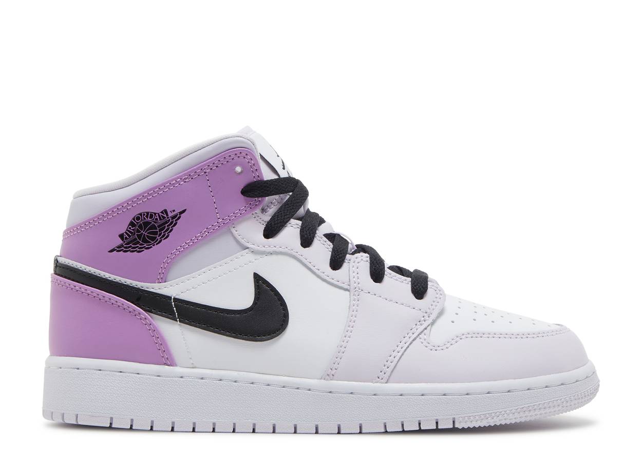 Air Jordan 1 Mid SE GS "Barely Grape"