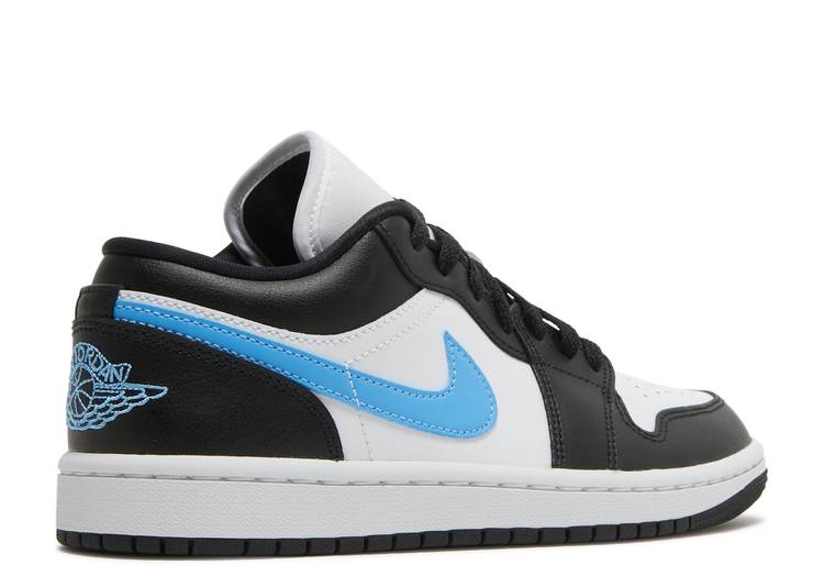 Wmns Air Jordan 1 Low "Black University Blue"